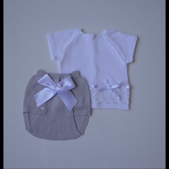 Baby Unisex knit Set NEW - Picture 1 of 1